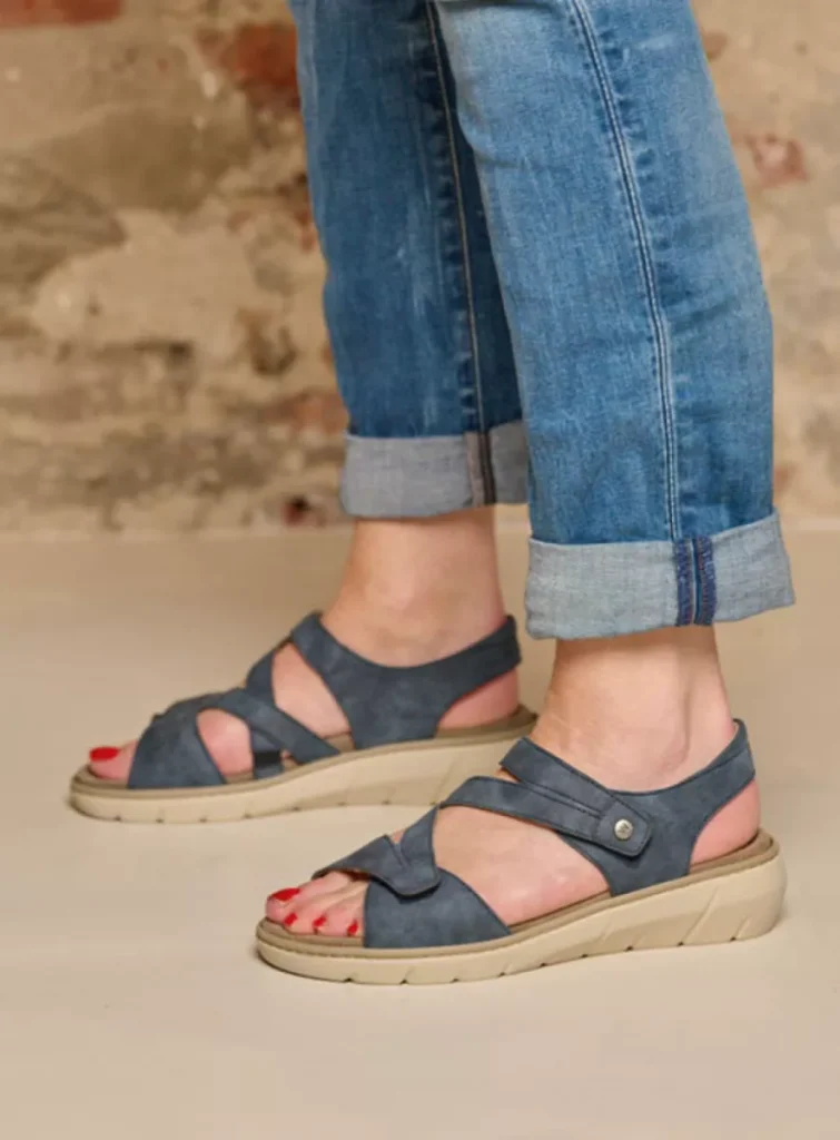 Wolky Sandals 0410605820 05820 denim biocare