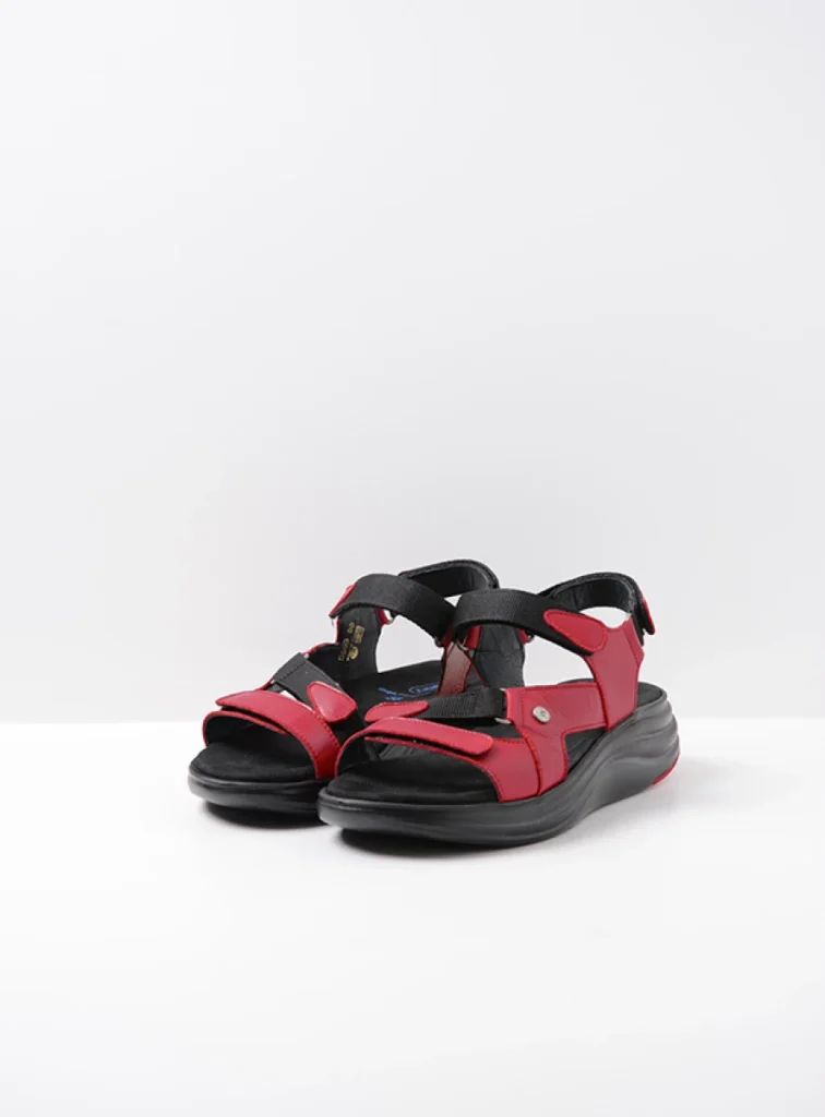 Wolky Sandals 0565030500 30500 red leather