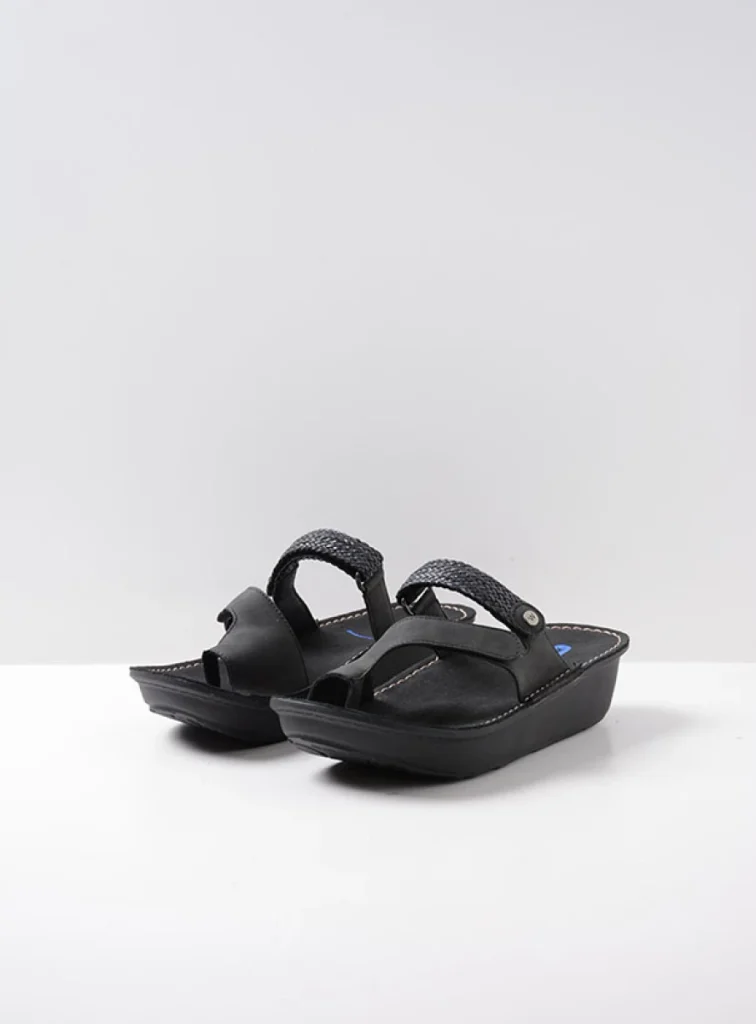 Wolky Sandals 0618305000 05000 black biocare