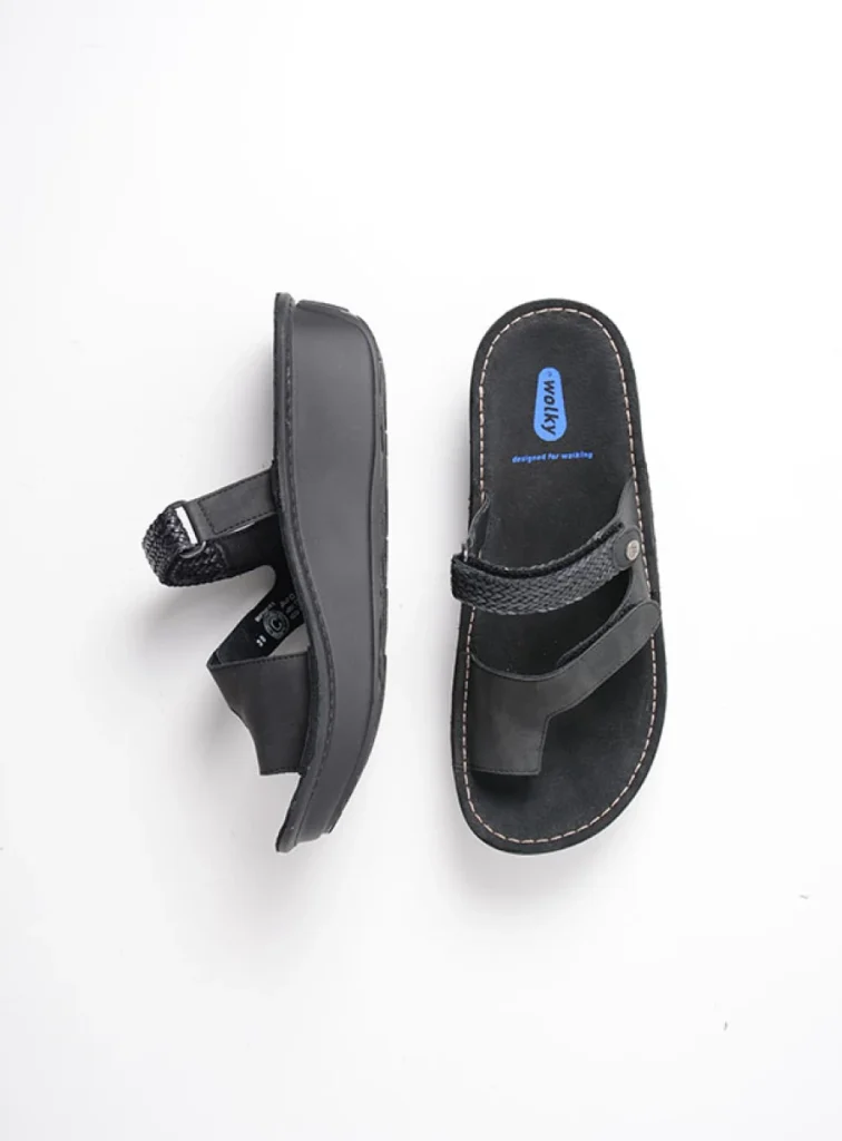 Wolky Sandals 0618305000 05000 black biocare