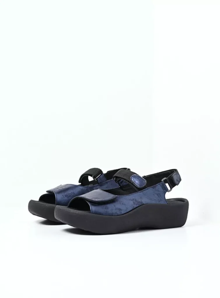 Wolky Sandals 0320410823 10823 navy nubuck