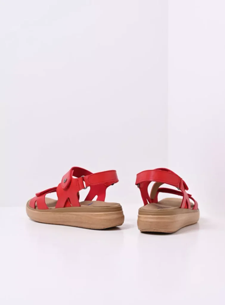 Wolky Open toe sandals 0193002500 02500 red biocare