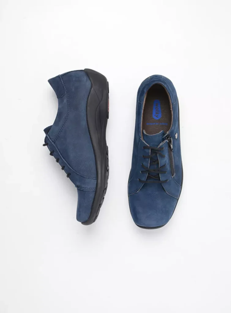 Wolky Courage 01687 Noa 11820 blue nubuck