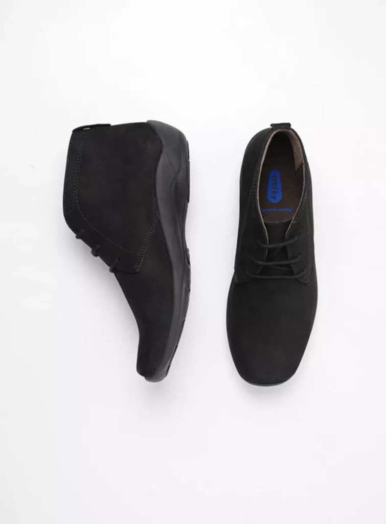 Wolky new 01688 Mary 11000 black nubuck