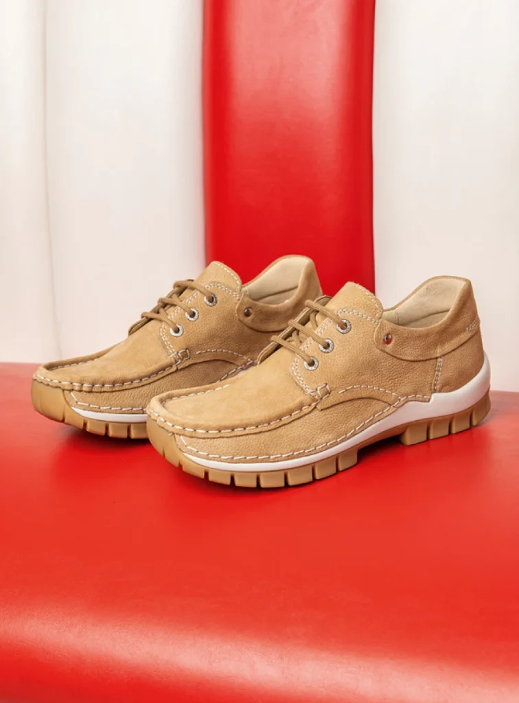 Wolky lace-up shoes 04701 Fly Summer 11390 beige nubuck