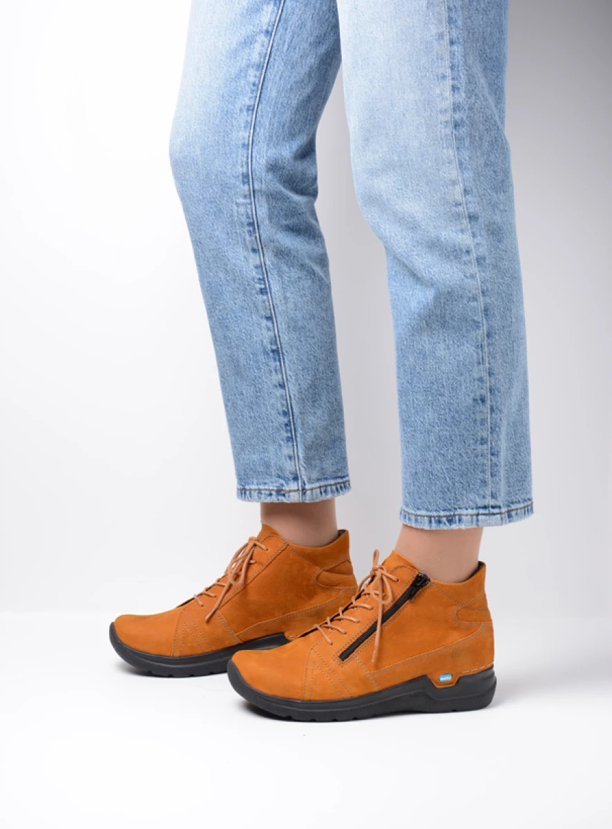 Wolky Wally 06606 Why 11925 dark ochre nubuck